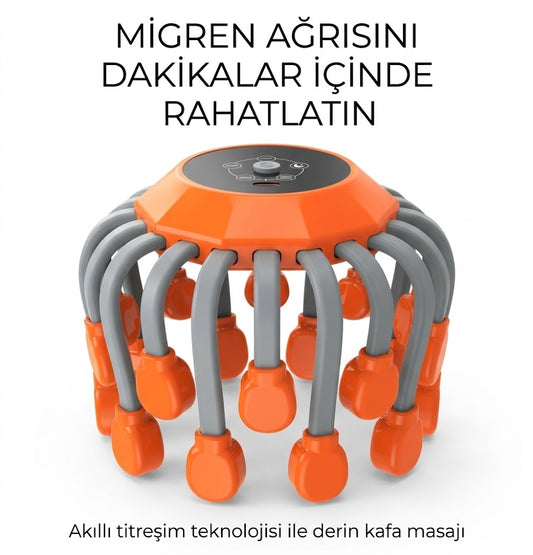 Migren ve Baş Ağrısı Masaj Aleti | Derin Rahatlama